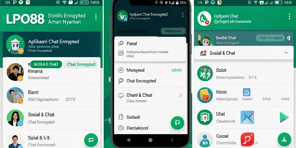 Antarmuka LPO88 yang sederhana dan aman untuk Chat Encrypted.