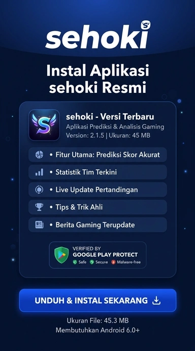 Tampilan halaman APK sehoki